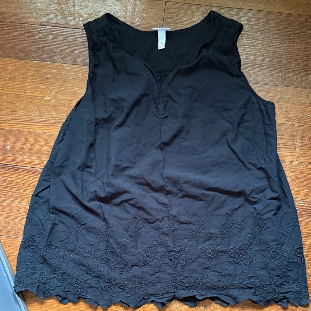 Isabel Maternity by Ingrid & Isabel Black Top VGUC